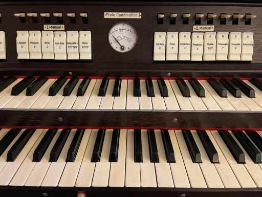 Spieltisch Orgel