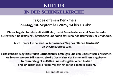 Tag des offenen Denkmals